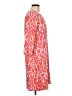 Barbara Gerwit Paisley Orange Casual Dress Size L - photo 4