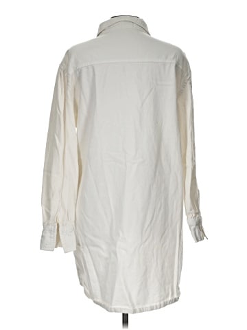 Avec Les Filles 3/4 Sleeve Button-Down Shirt (view 2)