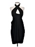 L'Agence Solid Black Cocktail Dress Size S (estimated) - photo 1