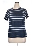 111 STATE Blue Short Sleeve Top Size 14 - photo 1