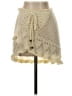 Romwe 100% Polyester Ivory Casual Skirt Size S - photo 1