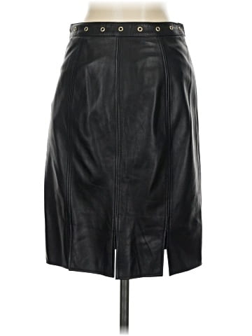 Escada Leather Skirt (view 2)