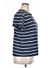 111 STATE Blue Short Sleeve Top Size 14 - photo 4