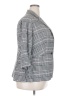 Elle Checkered-gingham Gray Blazer Size XXL - photo 4