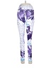 Shein Graphic Purple Active Pants Size L - photo 1