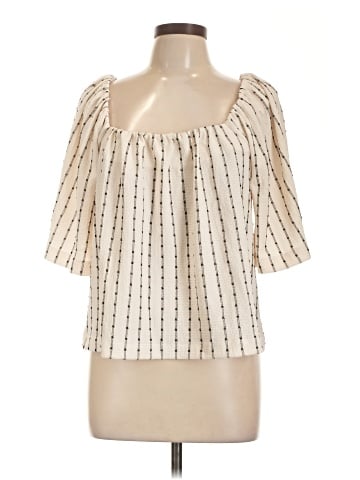 Ann Taylor LOFT Short Sleeve Blouse (view 1)