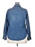Universal Thread 100% Cotton Blue Long Sleeve Button-Down Shirt Size XXL - photo 2