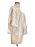 Ann Taylor LOFT Ivory Short Sleeve Blouse Size L - photo 4