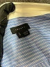 Theory 100% Cotton Blue Long Sleeve Button-Down Shirt Size L - photo 7
