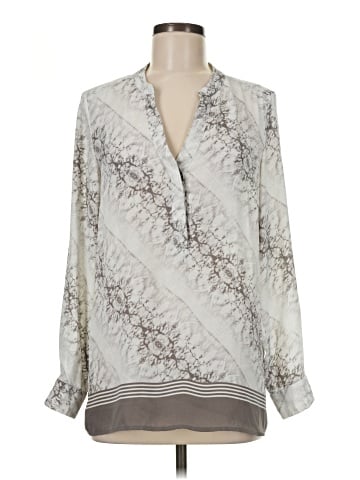Rose + Olive Long Sleeve Blouse (view 1)