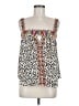 THML 100% Polyester Ivory Sleeveless Blouse Size M - photo 1