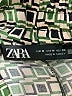 Zara Print Green Casual Pants Size M - photo 7