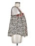 THML 100% Polyester Ivory Sleeveless Blouse Size M - photo 4