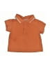 First Impressions 100% Cotton Orange Short Sleeve Polo 9-12 MO / 12 MO - photo 1