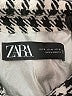 Zara Houndstooth Gray Jacket Size XL - photo 6