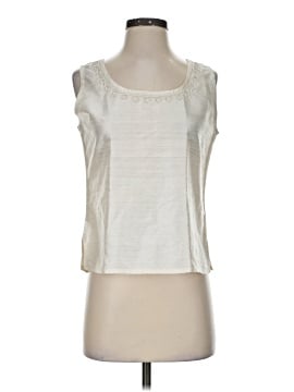 Sandy Starkman Sleeveless Silk Top