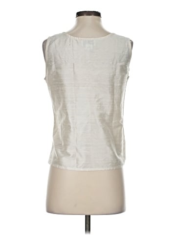 Sandy Starkman Sleeveless Silk Top (view 2)