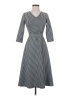 Chaus Houndstooth Gray Casual Dress Size S - photo 1
