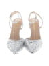 Lulus Metallic Silver Heels Size 7 - photo 2
