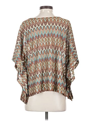 Bobeau 3/4 Sleeve Blouse (view 2)