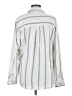 Universal Thread Stripes Ivory Long Sleeve Button-Down Shirt Size M - photo 2