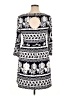 Trulli Paisley Black Casual Dress Size 16 - photo 2