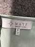 WAYF 100% Polyester Green 3/4 Sleeve Blouse Size S - photo 7