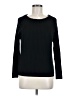 Amicale 100% Cashmere Black Cashmere Pullover Sweater Size M - photo 1