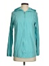 J.Jill 100% Cotton Teal Raincoat Size S - photo 1