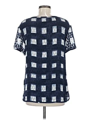 Tory Burch Short Sleeve Silk Top (view 2)