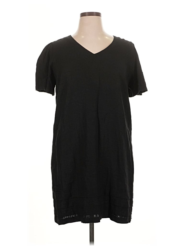 Pre-owned Originality Casual Dress In Black