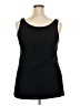 Avenue Black Sleeveless Blouse Size 18 - photo 2