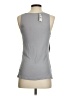 Express 100% Polyester Silver Sleeveless Top Size S - photo 2