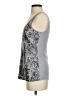 Express 100% Polyester Silver Sleeveless Top Size S - photo 5