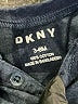 DKNY 100% Cotton Stripes Gray Short Sleeve Onesie Size 3-6 mo - photo 3