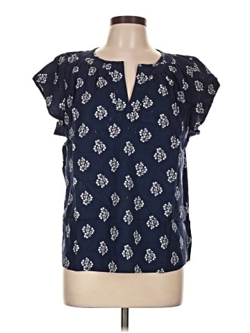 St. John's Bay Short Sleeve Blouse (view 1)