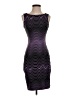Cache Chevron-herringbone Purple Cocktail Dress Size 2 - photo 1