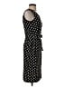 Talbots Polka Dots Black Casual Dress Size S (petite) - photo 4