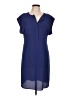 Atmosphere Blue Short Sleeve Blouse Size 10 - photo 1