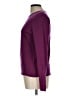 David Brooks 100% Merino Purple Wool Sweater Size L - photo 5