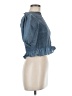Zara Blue Short Sleeve Blouse Size M - photo 4