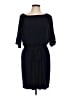 Jessica Simpson Solid Blue Casual Dress Size L - photo 1