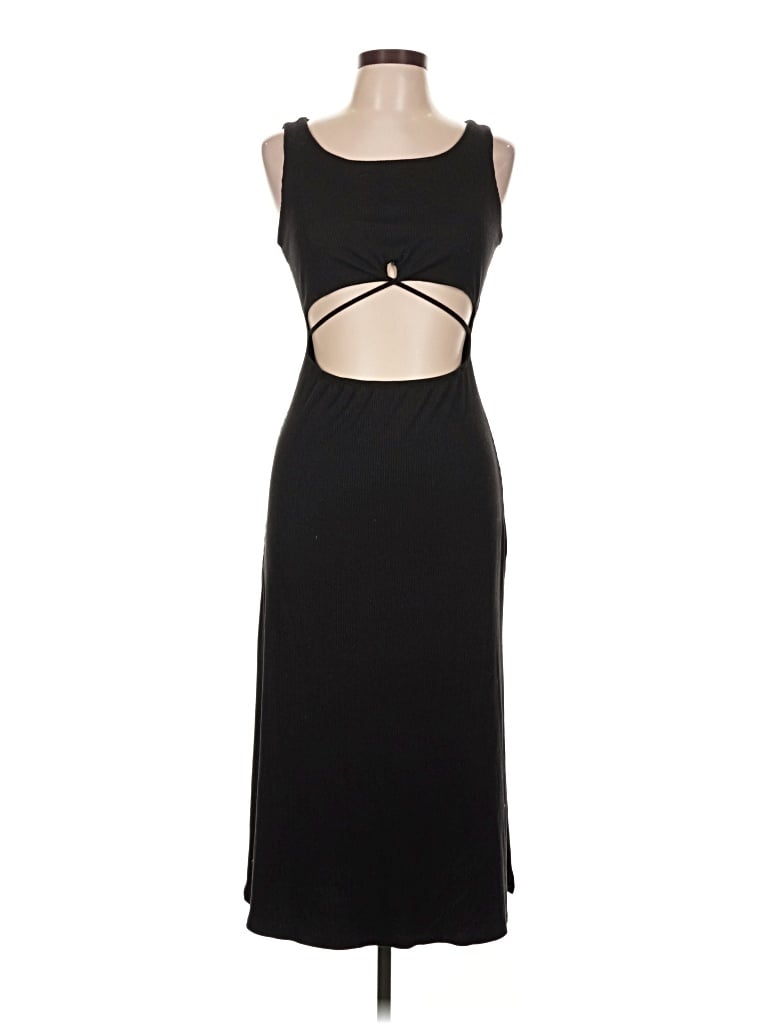 Pre-owned Pink Lily Cocktail Dress In Black