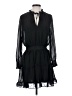 NSR 100% Polyester Black Casual Dress Size S - photo 1