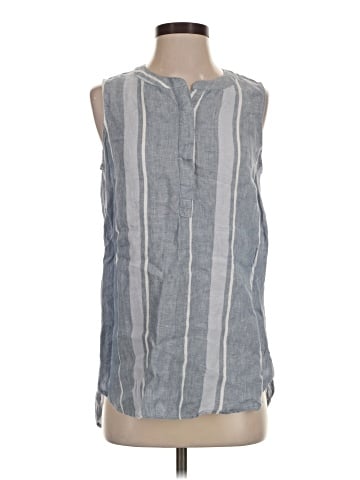 Ellen Tracy Sleeveless Button-Down Shirt (view 1)