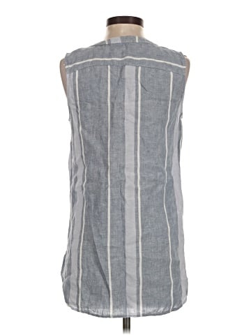 Ellen Tracy Sleeveless Button-Down Shirt (view 2)
