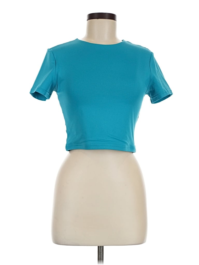 Pre-owned Reoria Short Sleeve T-shirt In Teal