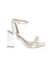 Lulus White Sandals Size 8 - photo 1