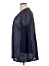 Slinky Brand 100% Polyester Blue Cardigan Size 1X - photo 5