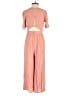 ASOS 100% Viscose Solid Pink Jumpsuit Size 0 - photo 2